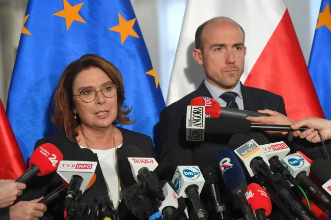 Małgorzata Kidawa-Błońska i Borys Budka