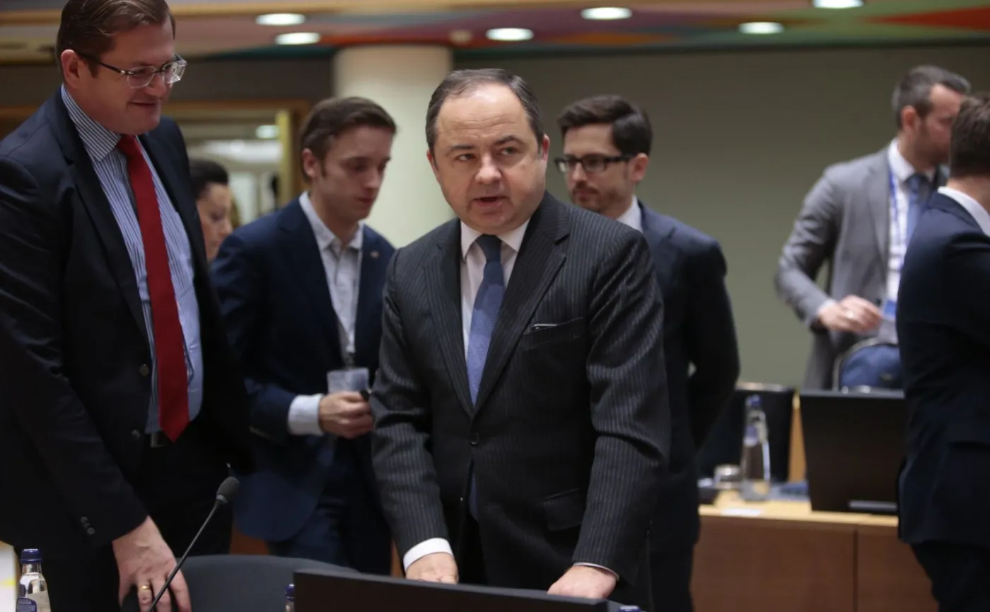 Minister Szymański w Brukseli