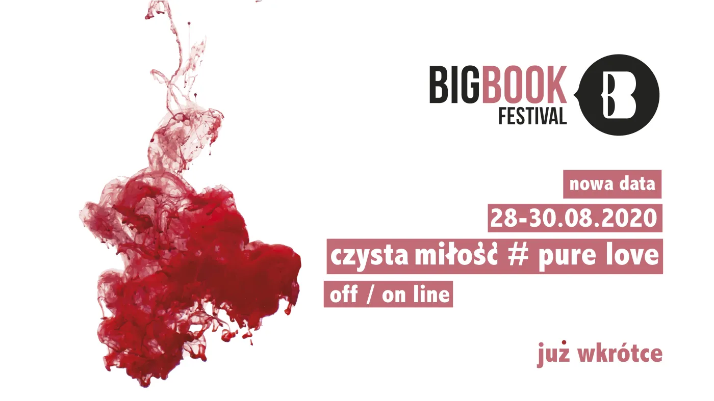 Big Book Festival 2020 plakat