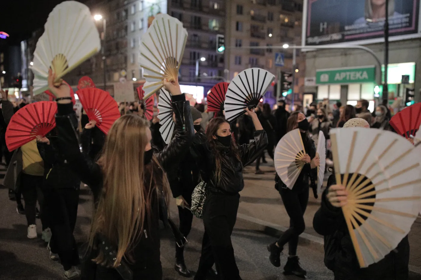 Strajk Kobiet. Marsz "Na Warszawę!".