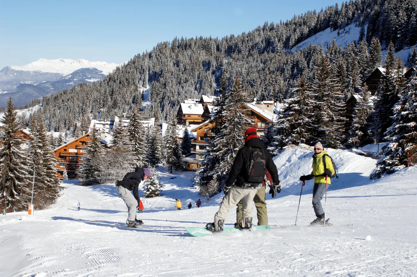 Meribel: Wyjątkowy klimat drewnianych domków