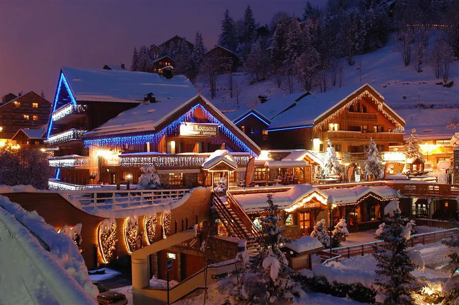 Meribel: Wyjątkowy klimat drewnianych domków