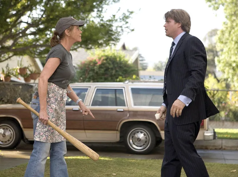 Cary Elwes z Jane Fondą w filmie "twarda sztuka" (2007)