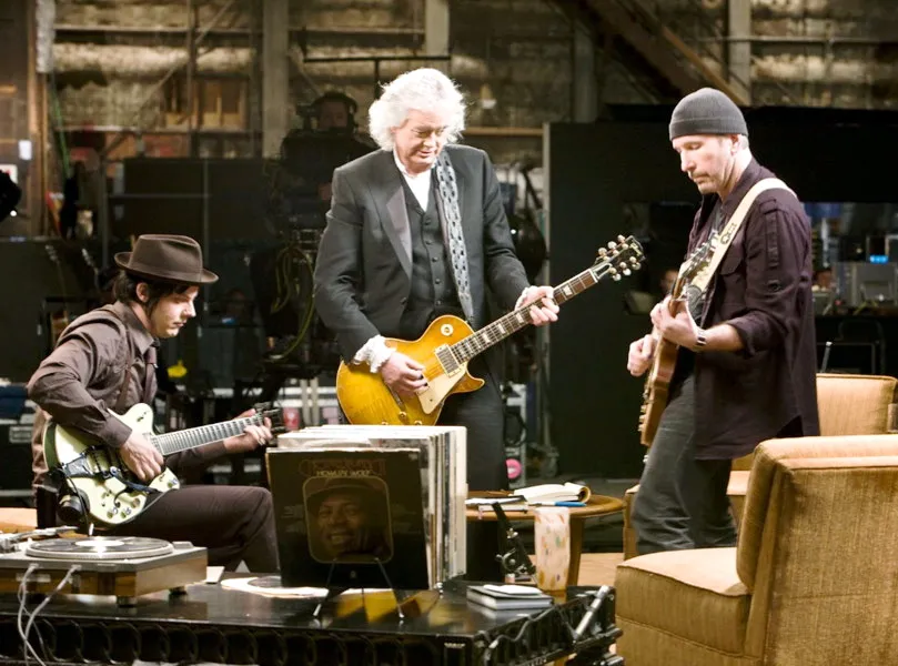 Jack White, Jimmy Page i The Edge w filmie  quot;Będzie głośno quot;