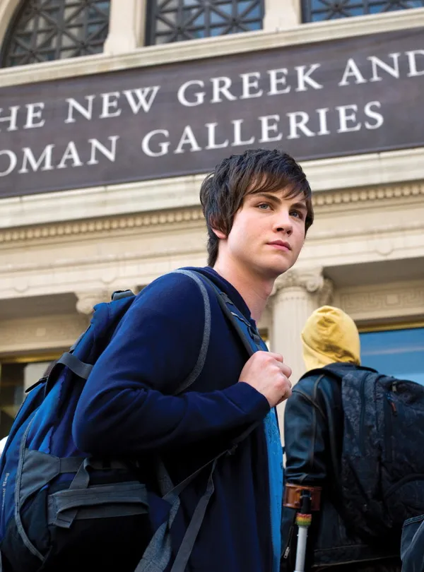 Logan Lerman jako Percy Jackson w "Percy Jackson i Bogowie Olimpijscy: Złodziej Pioruna"