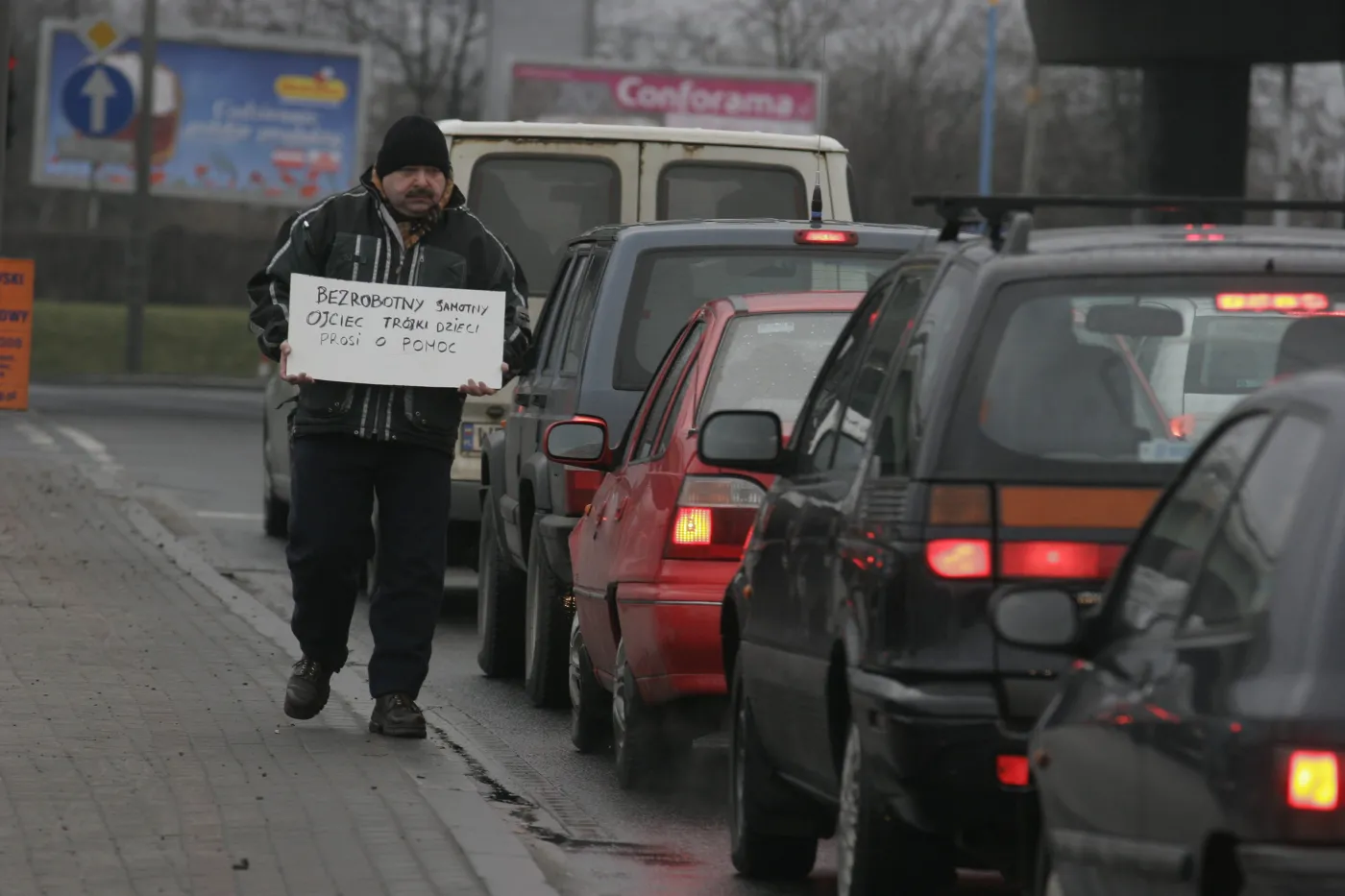 Żebrak zarabia 10 tysięcy miesięcznie