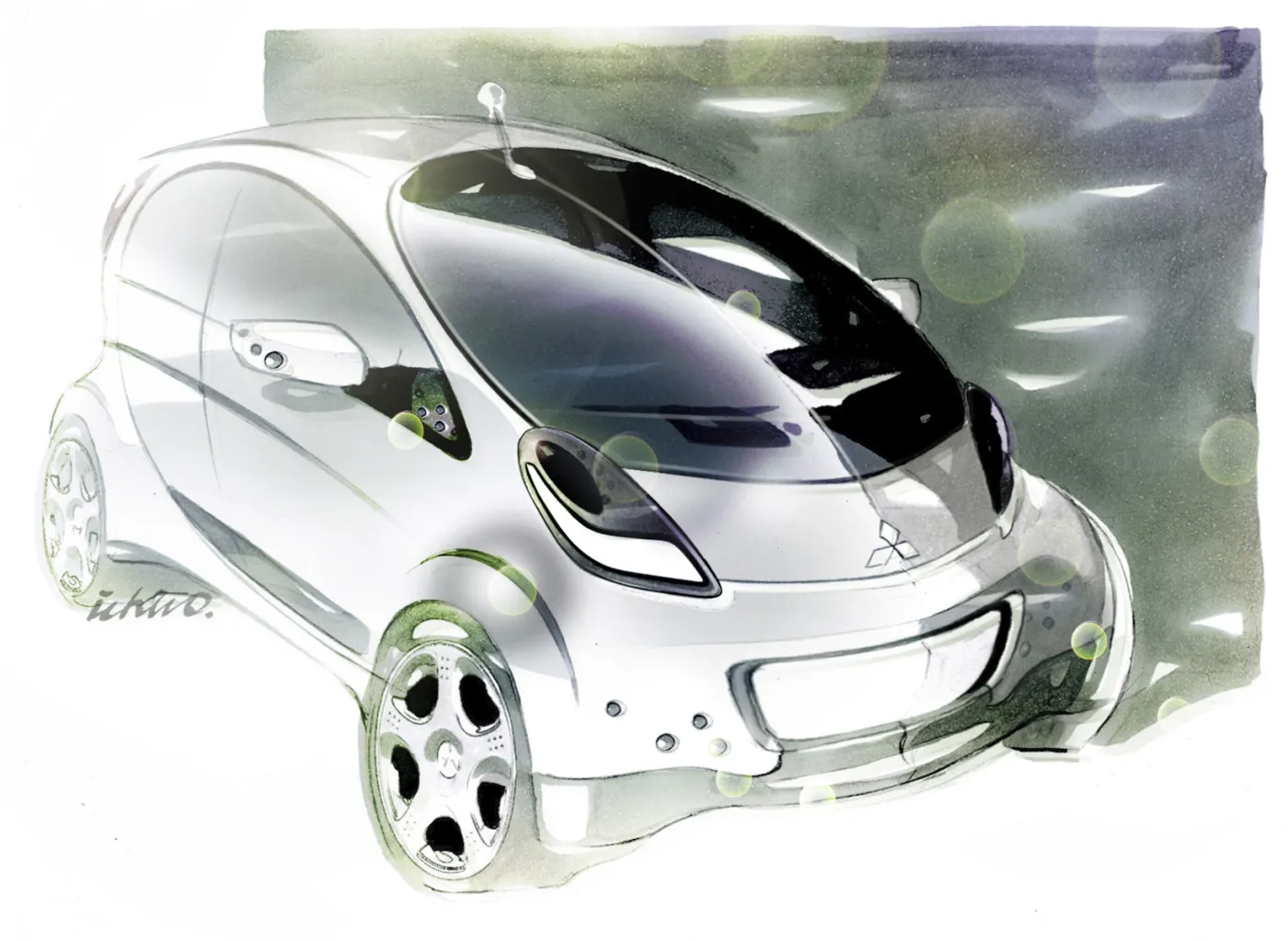 Prototype i MiEV - Mitsubishi na prąd