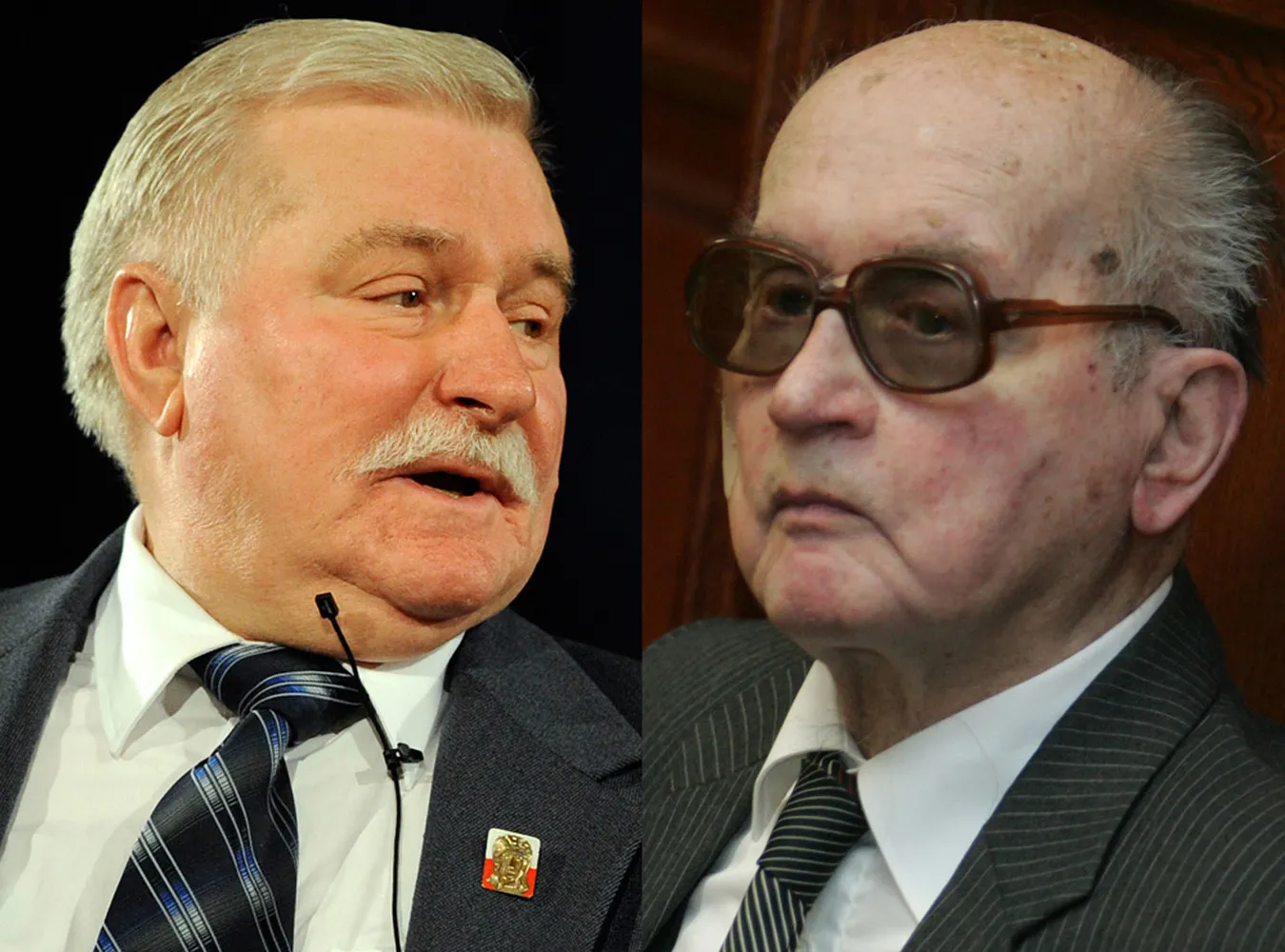 Wałęsa Jaruzelski