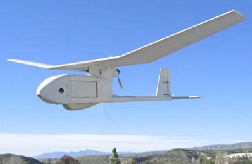 RQ-11 Raven w locie