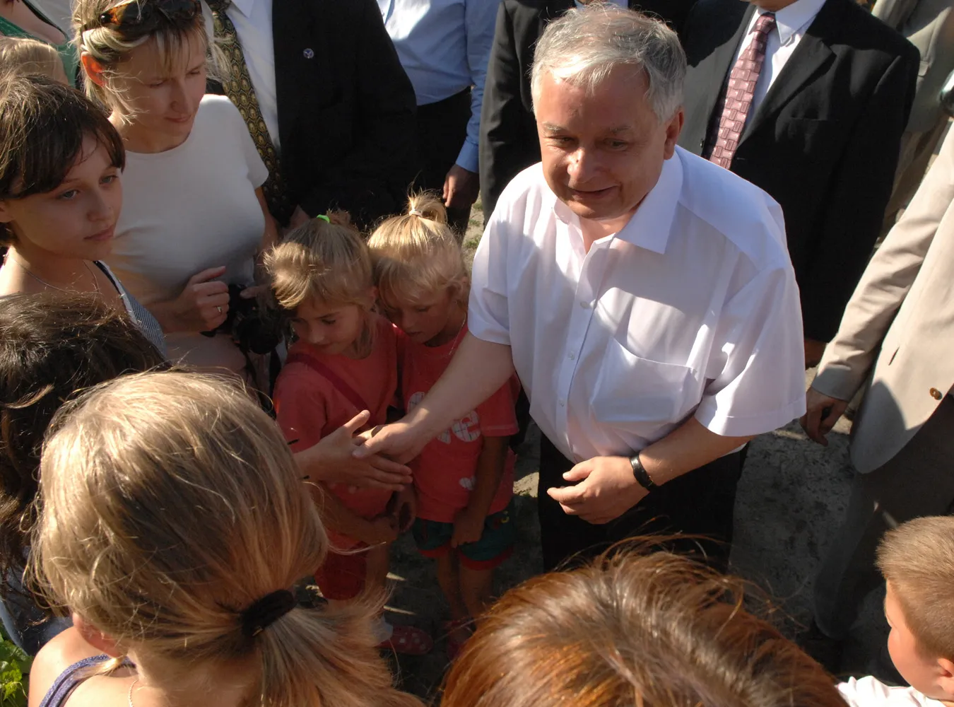 Lech Kaczyński będzie dziś podróżował z bliźniakami Kaczyńskimi