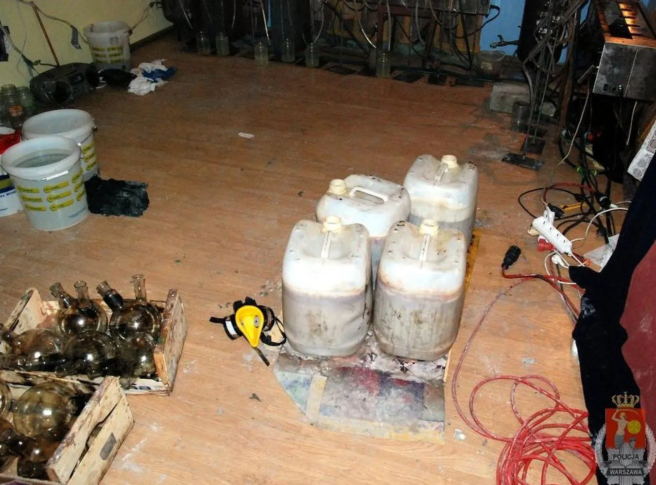 Policja zlikwidowała laboratorium narkotykowe