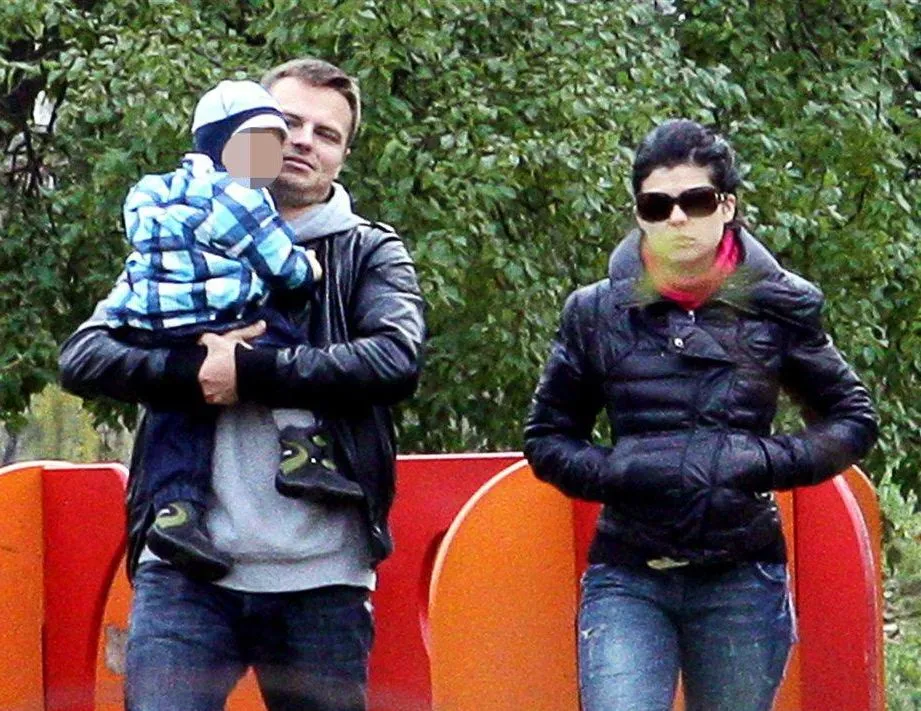 Kasia i Marcin z synkiem