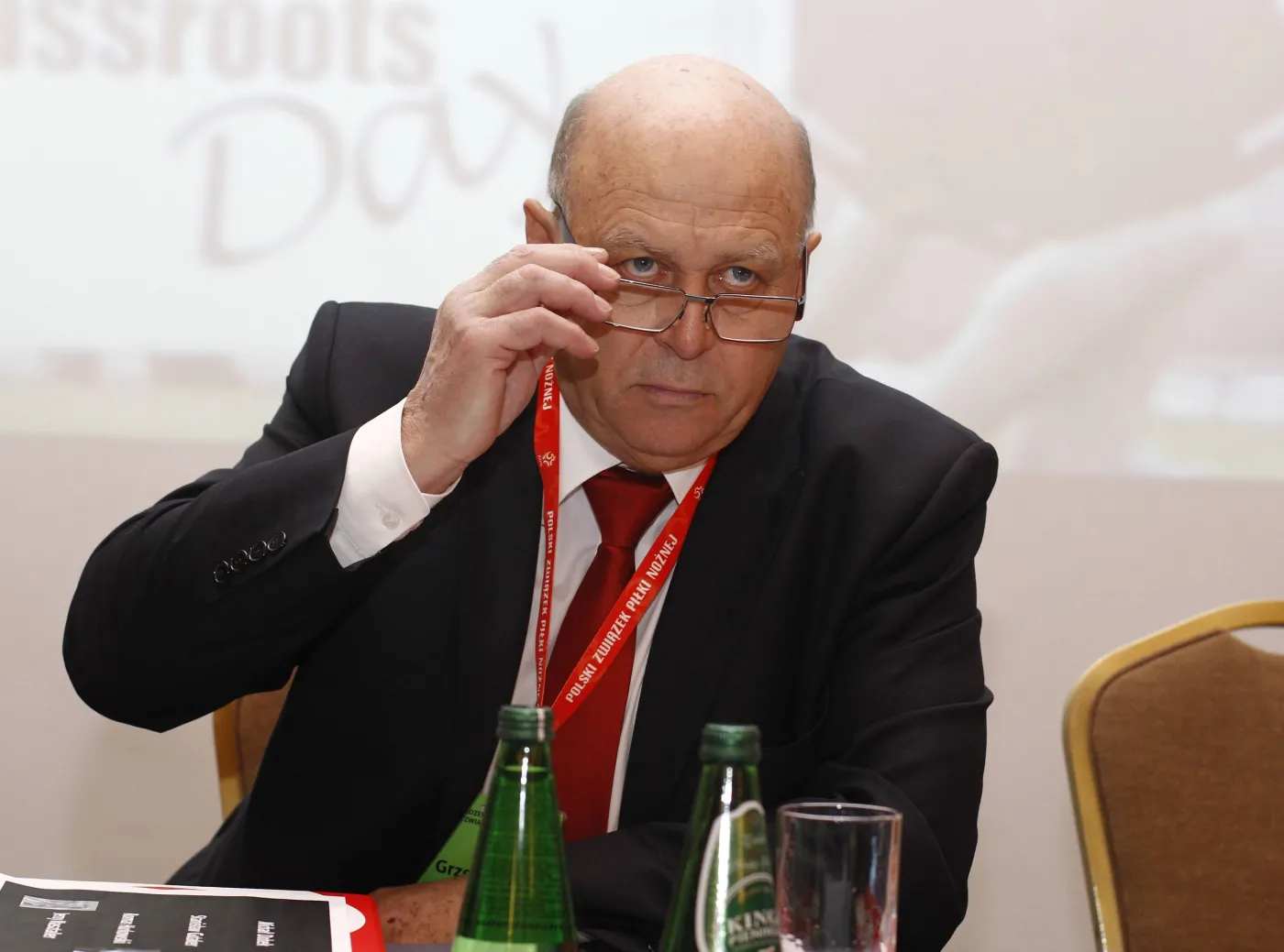 Prezes PZPN Grzegorz Lato