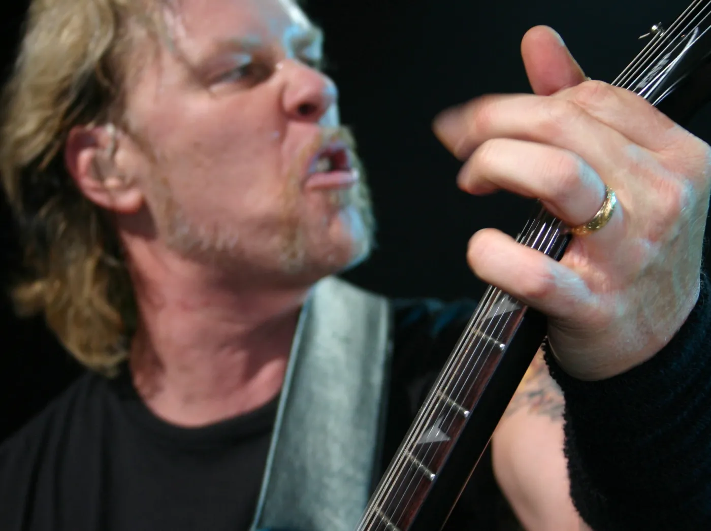 James Hetfield na scenie