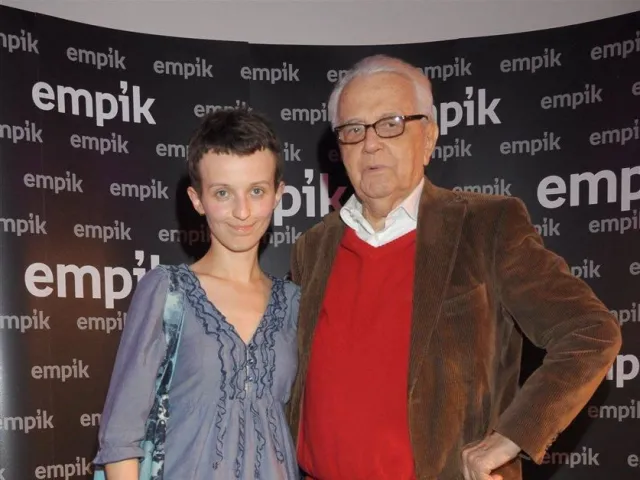 Andrzej Łapicki jest dumny z debiutu swojej młodej żony