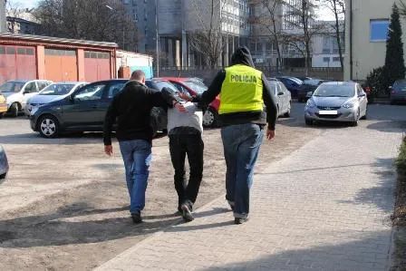 Zatrzymanie podejrzanego