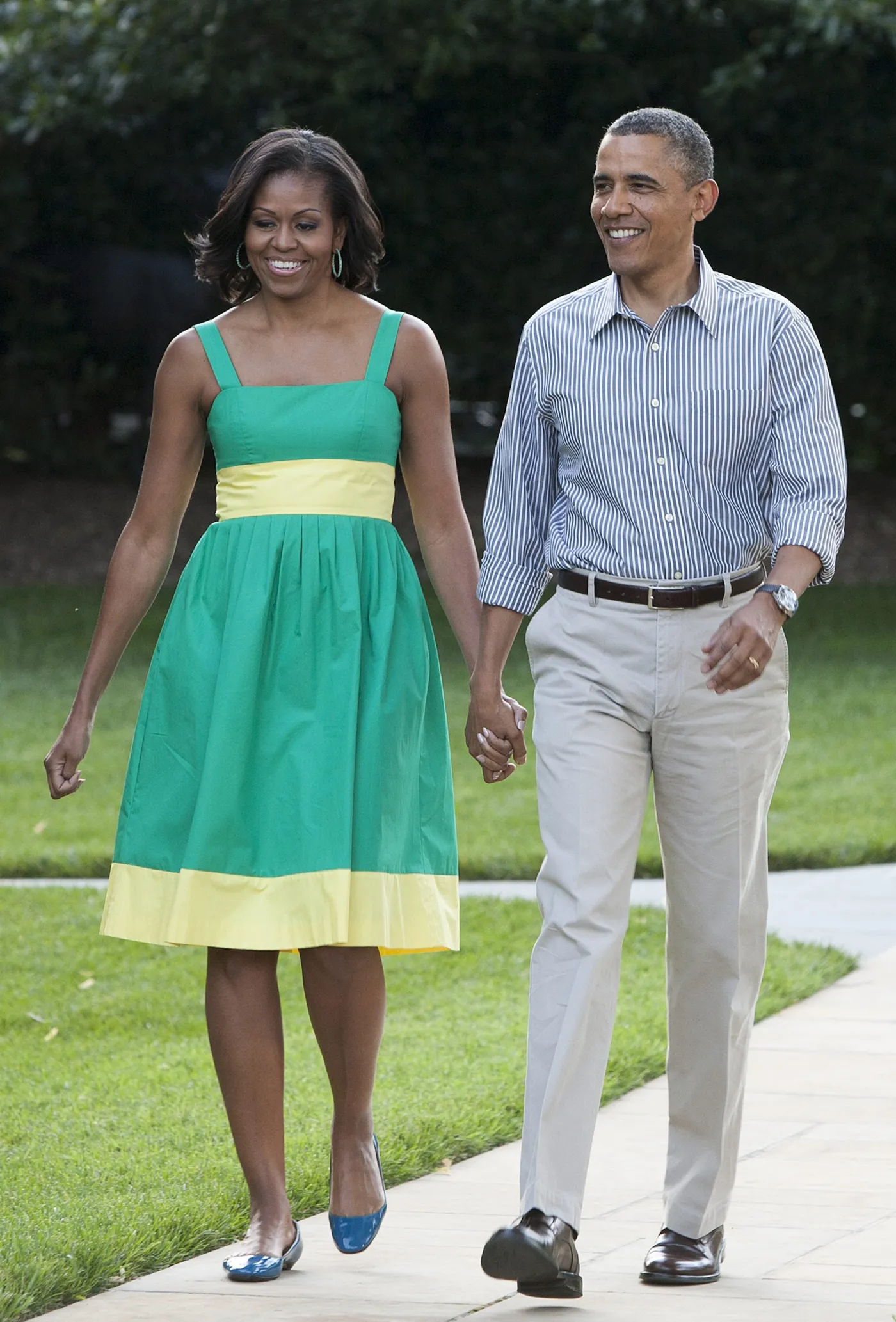  Barack i Michelle Obama wyletnieni
