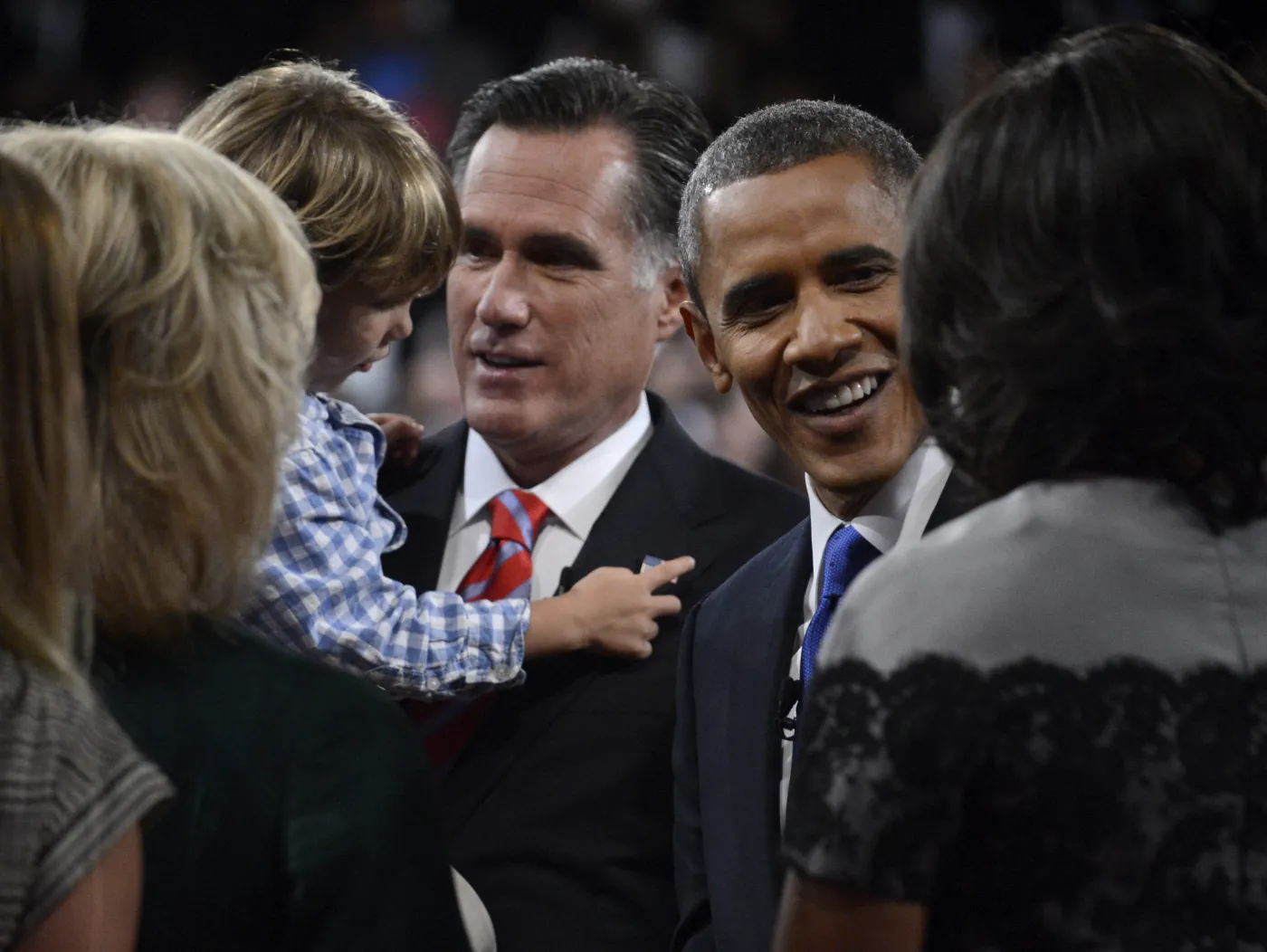 Mitt Romney, Barack Obama