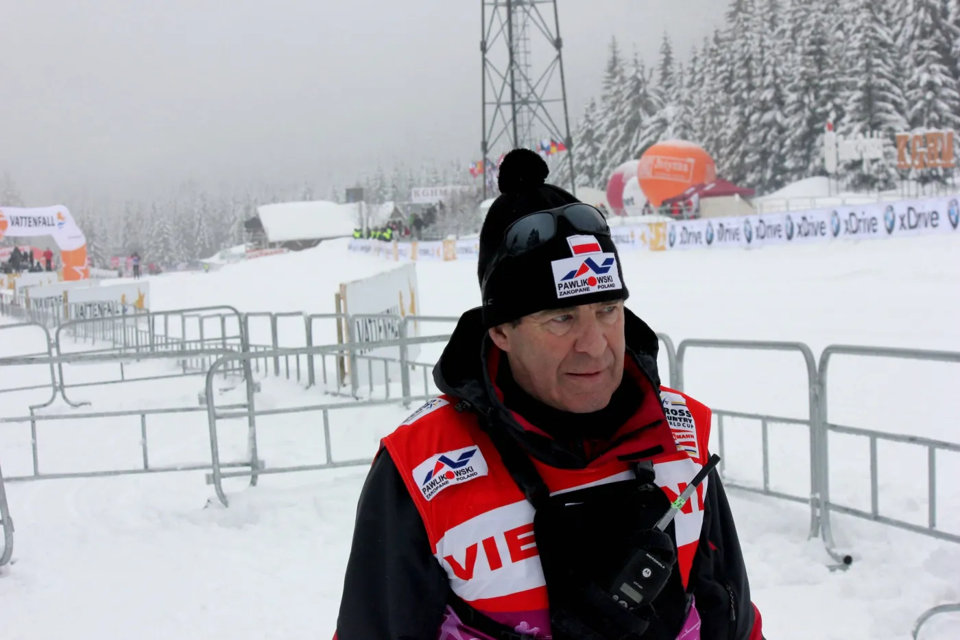 Trener Justyny Kowalczyk zakoczony dolegliwościami serca Bjoergen