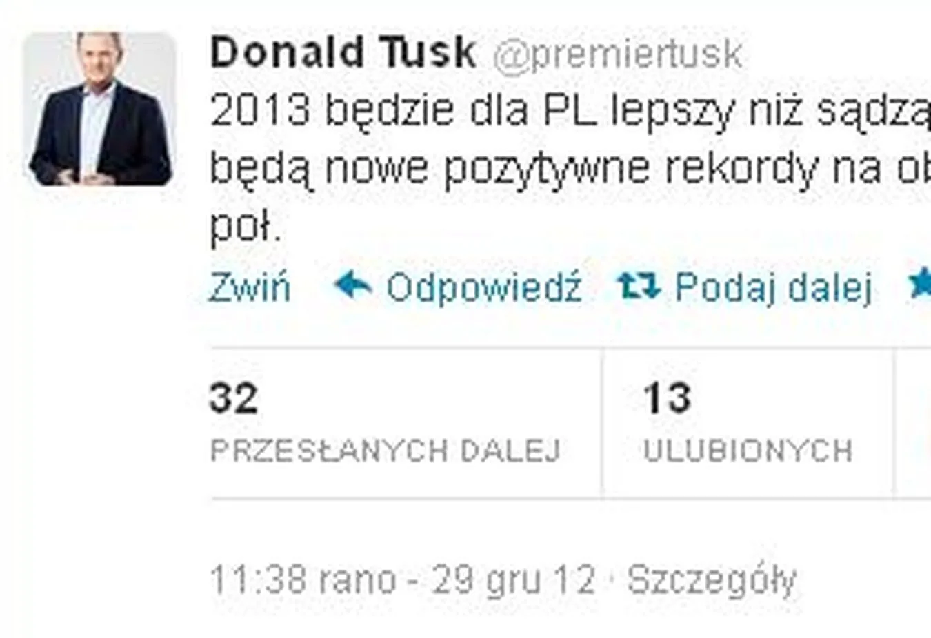  Donald Tusk na Twitterze