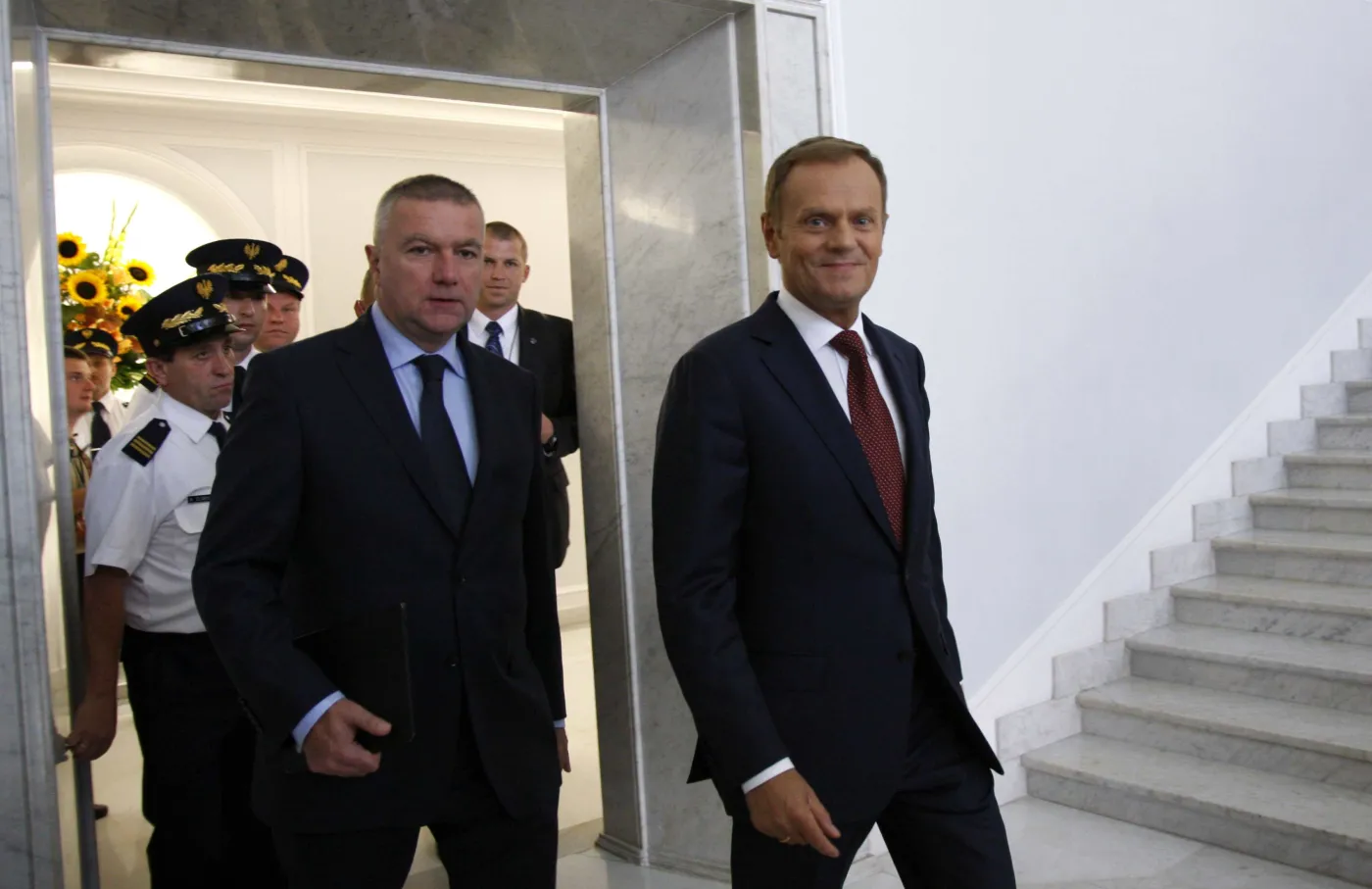 Tusk o spotkaniu z właścicielem "Rz": Graś zachował się właściwie