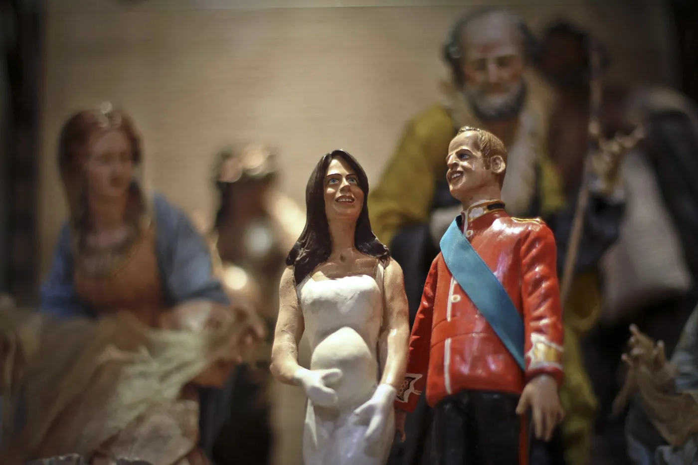 Figurki Kate i Williama