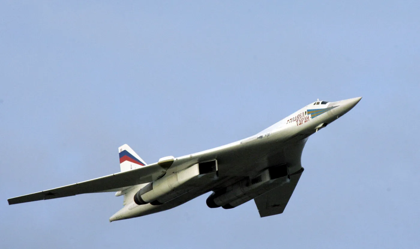 Rosyjski bombowiec Tu-160