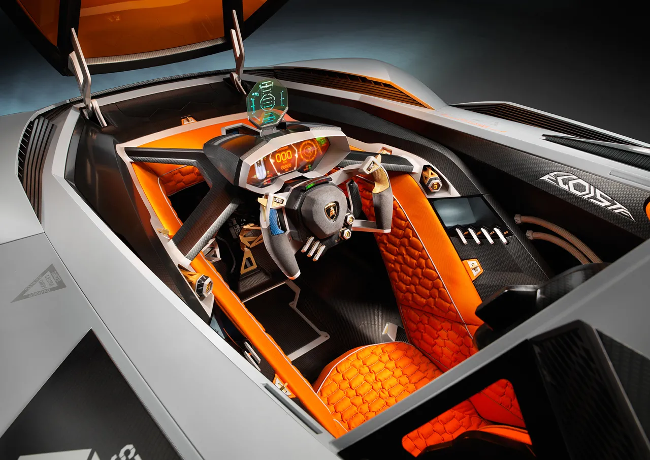 Szczyt perwersji na 50. urodziny! Zdjęcia nowego lamborghini egoista concept