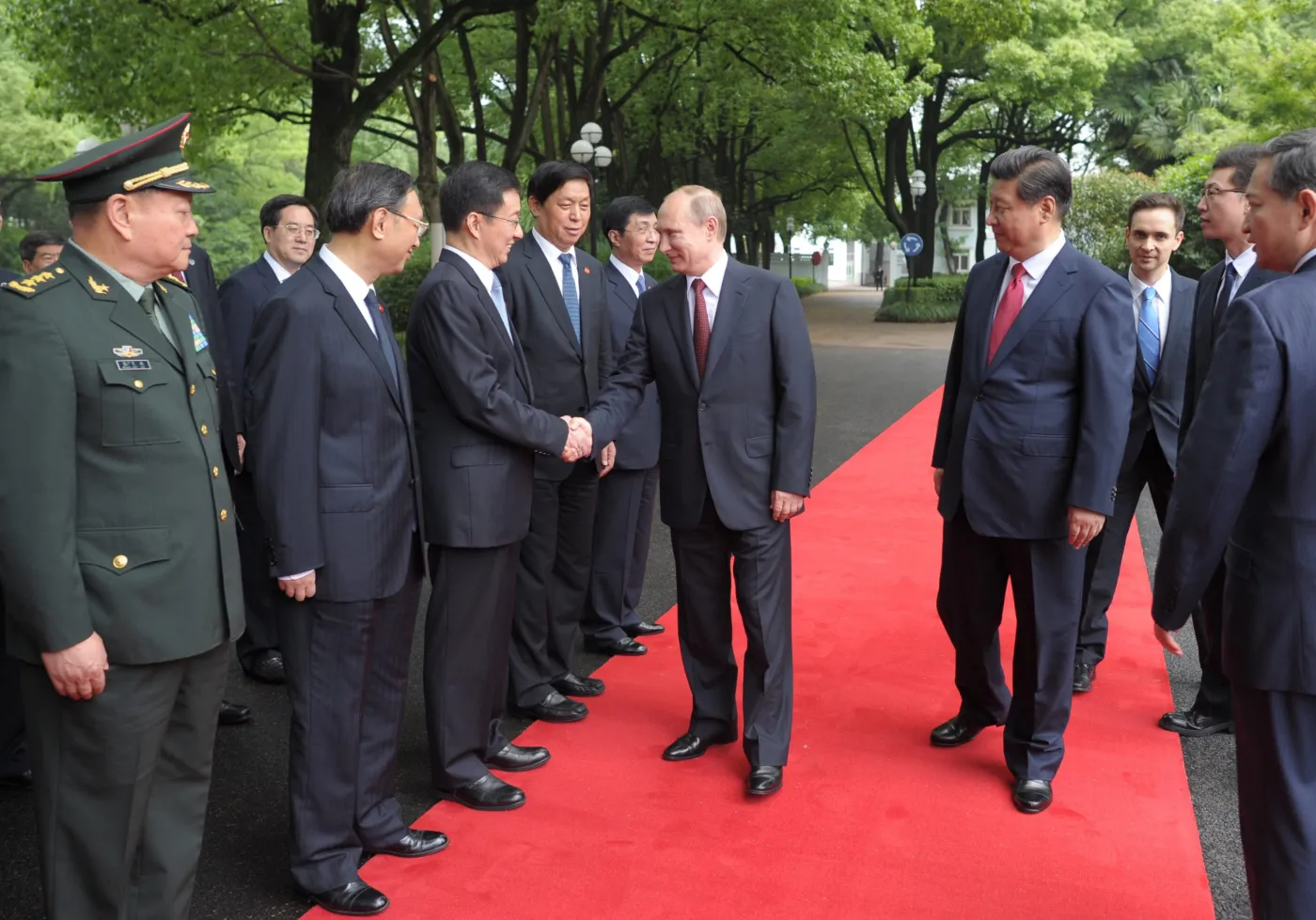 Władimir Putin w Chinach