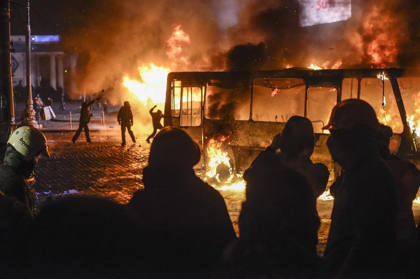 Kijów Ukraina zamieszki