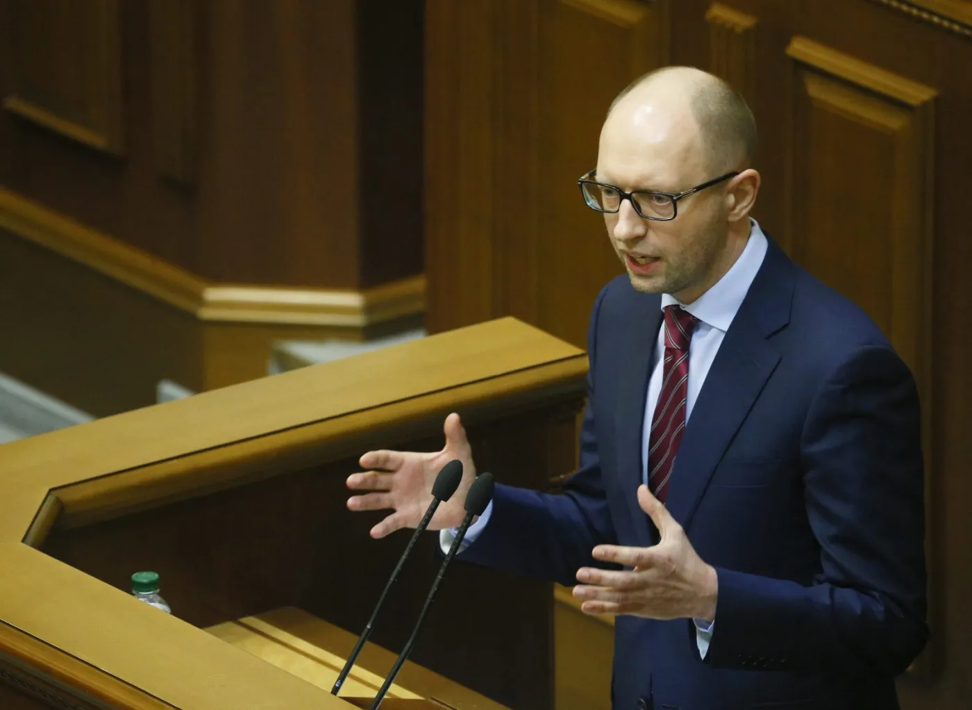 Premier Arsenij Jaceniuk