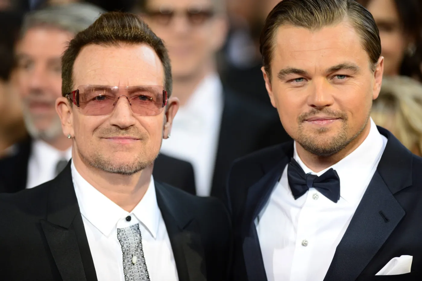 Leonardo DiCaprio i Bono