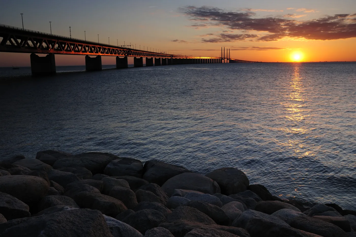 Most nad cieśniną Sund