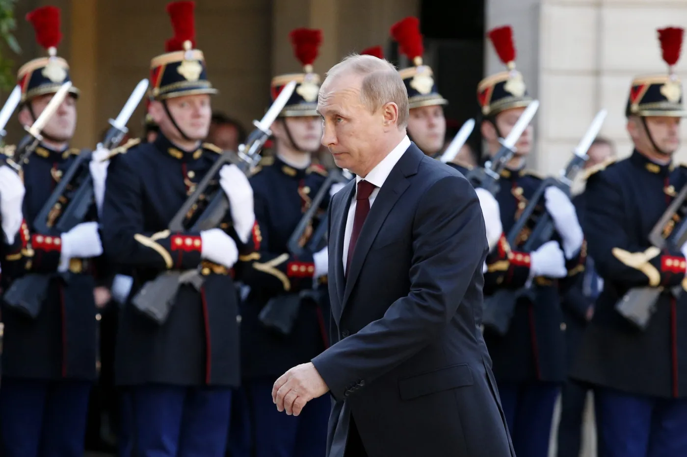 Władimir Putin we Francji