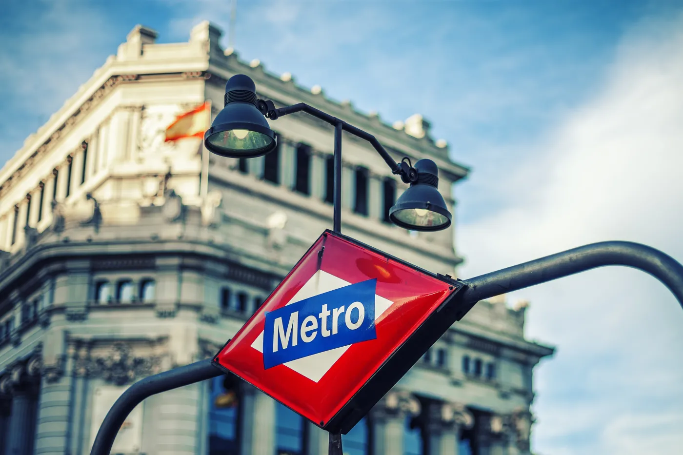 Madryt, wejście do metra