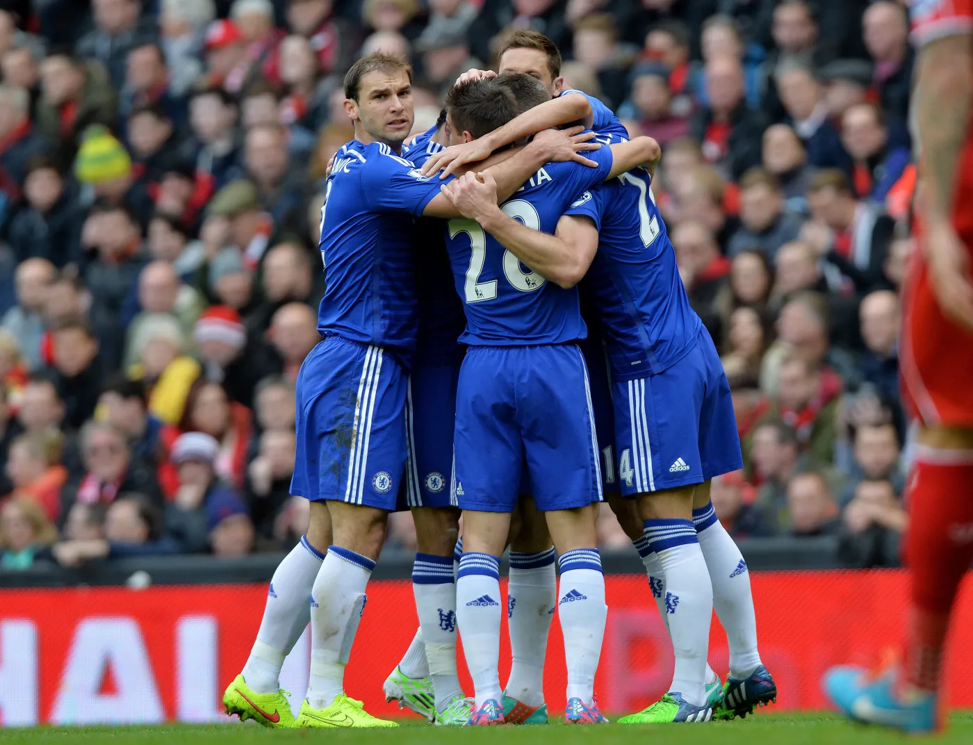 Radość piłkarzy Chelsea
