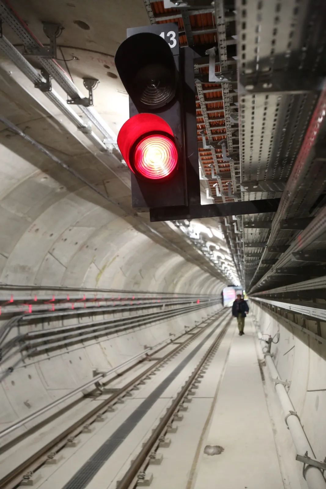 Tunel warszawskiego metra
