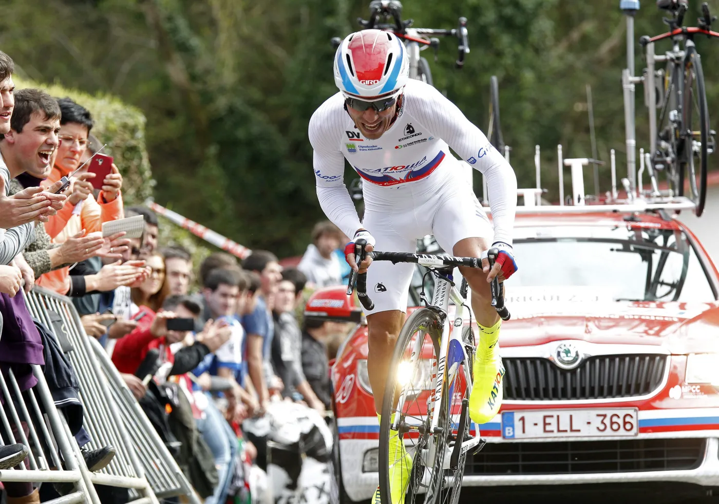 Dookoła Kraju Basków: Zwycięstwo Rodrigueza, Kwiatkowski 8.