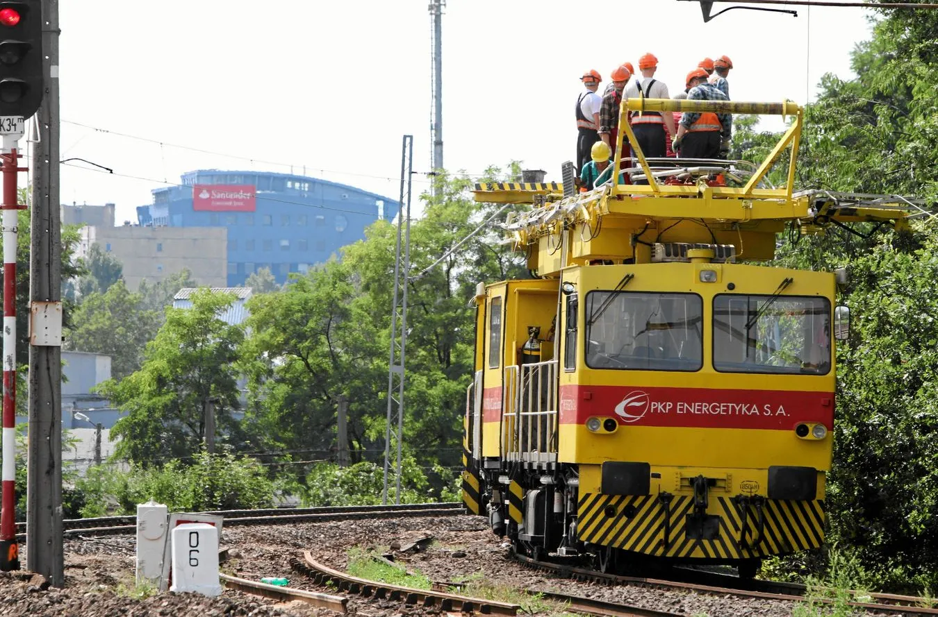 Pracownicy PKP Energetyka