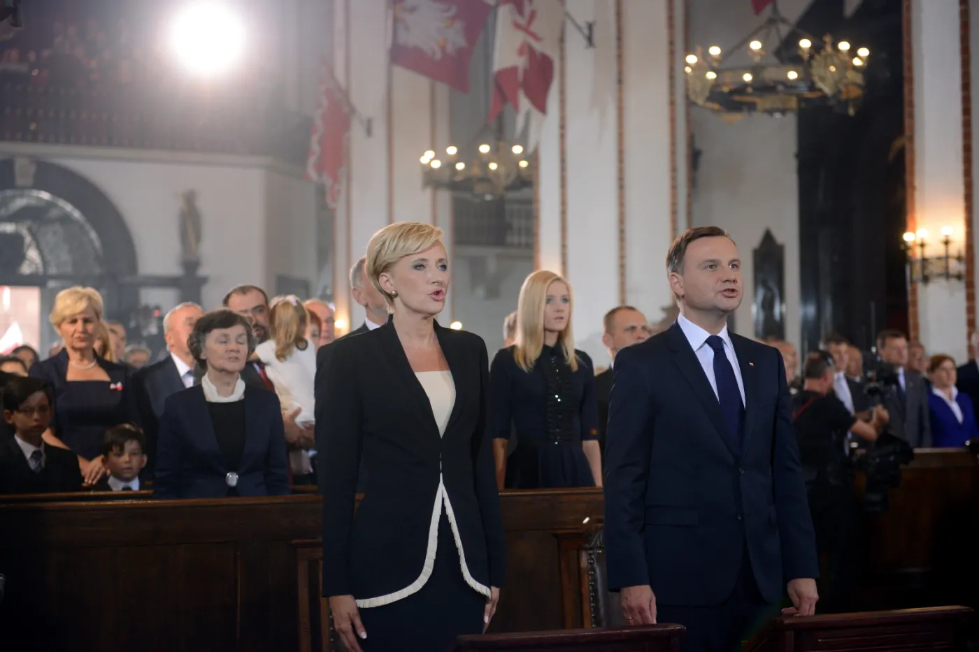 Andrzej Duda prezydentem. Msza w archikatedrze warszawskiej inaugurująca nową prezydenturę