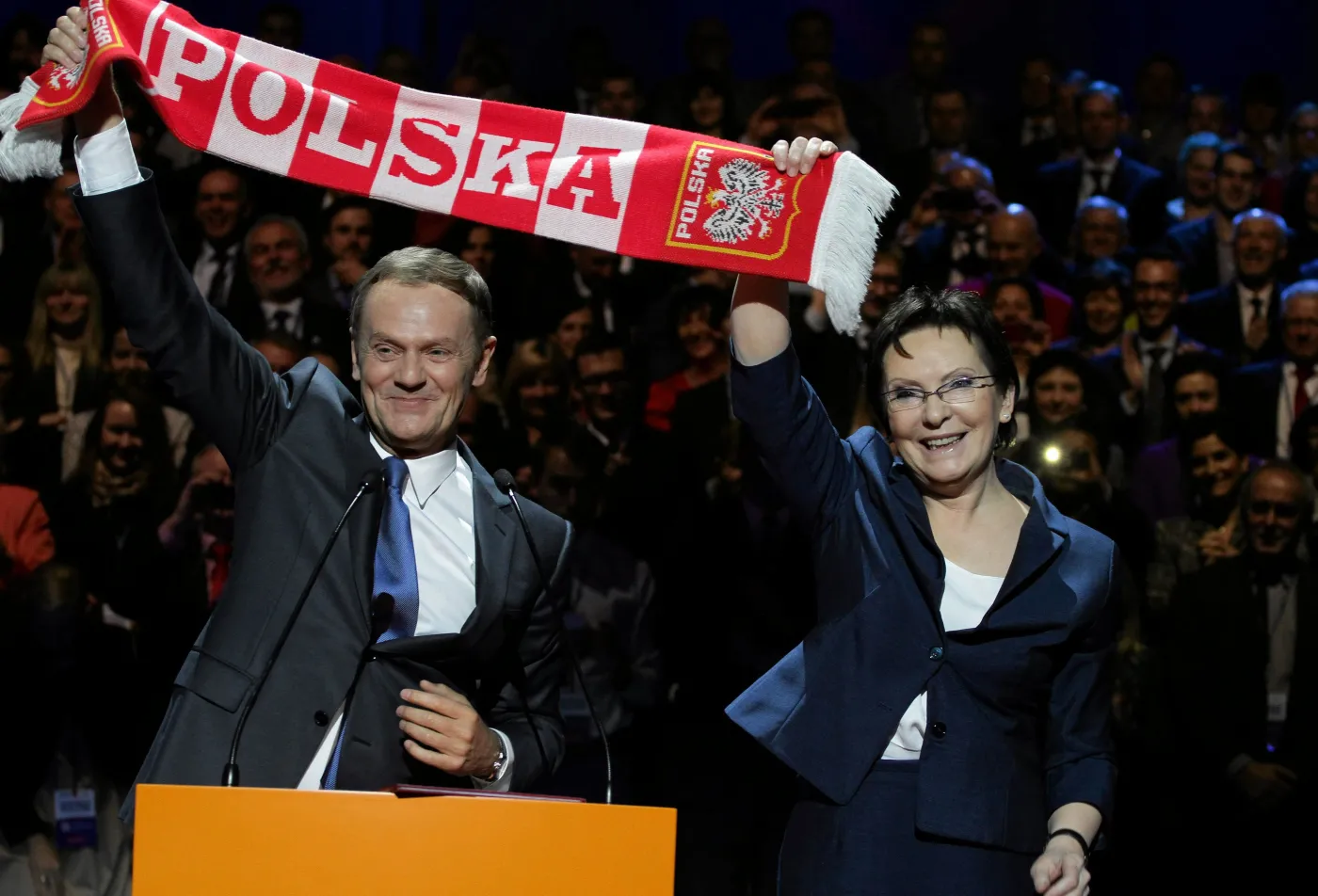 Ewa Kopacz i Donald Tusk