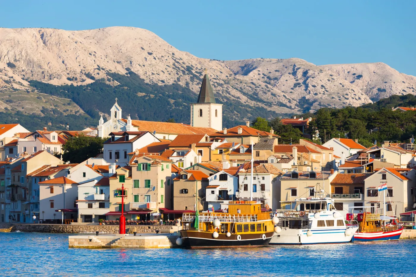 Baska, wyspa Krk, Chorwacja