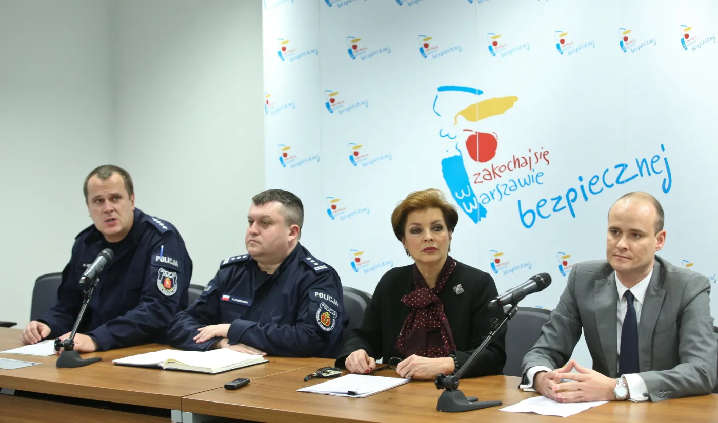 Konferencja prasowa nt. zgromadzeń publicznych w dniu Święta Niepodległości w Warszawie