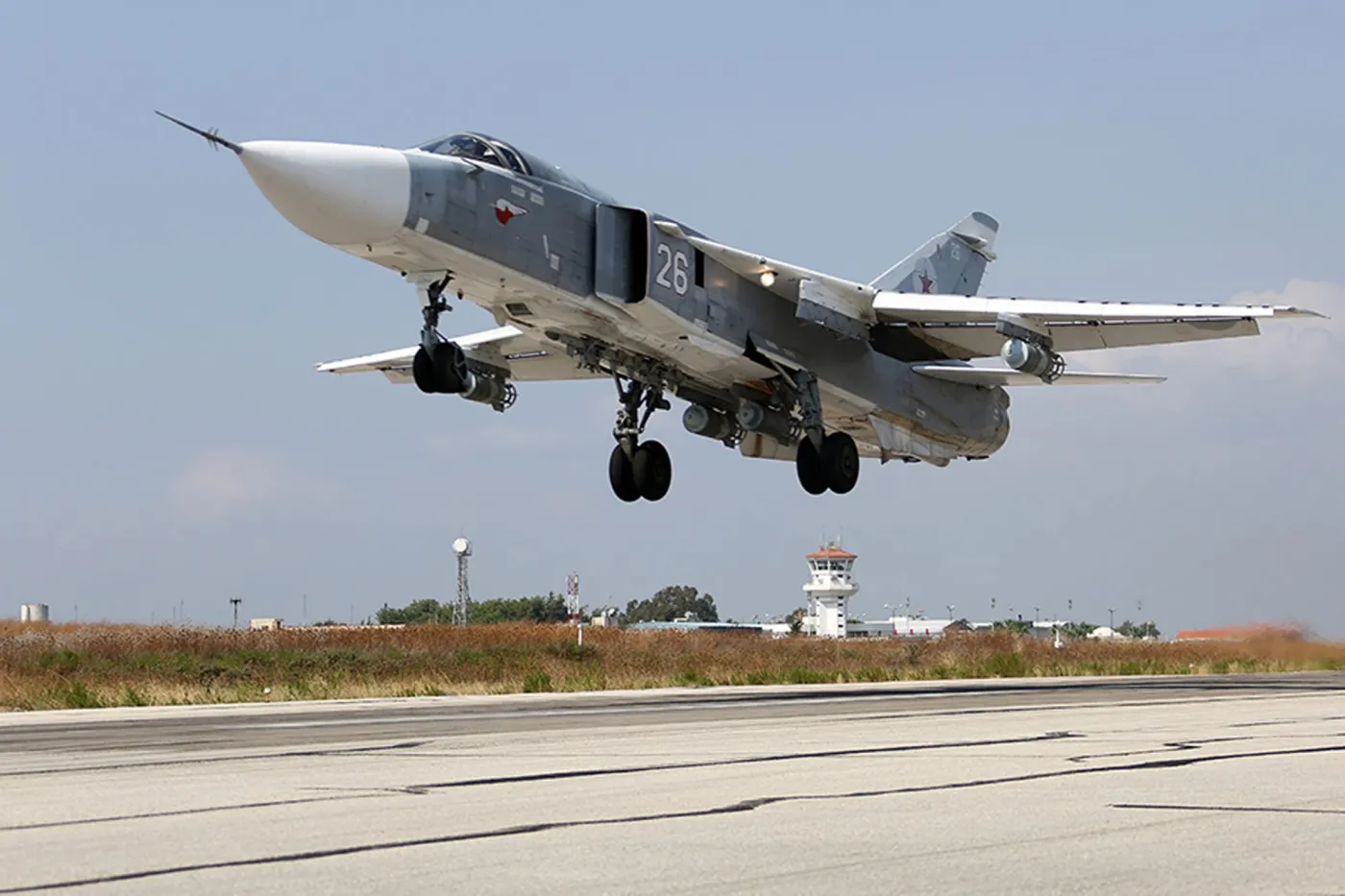 Rosyjski Su-24 w Syrii