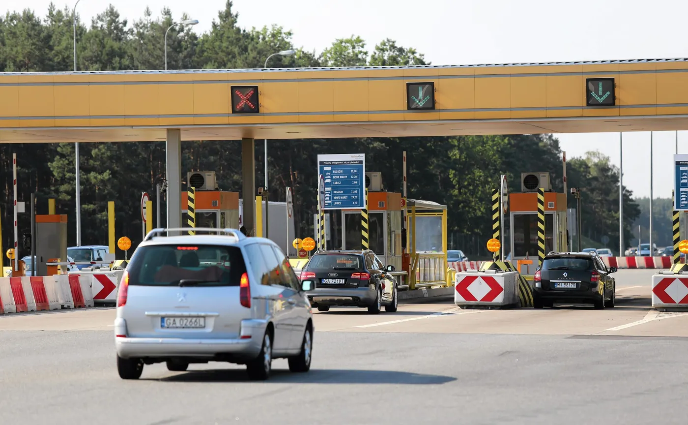 Bramki na autostradzie A1