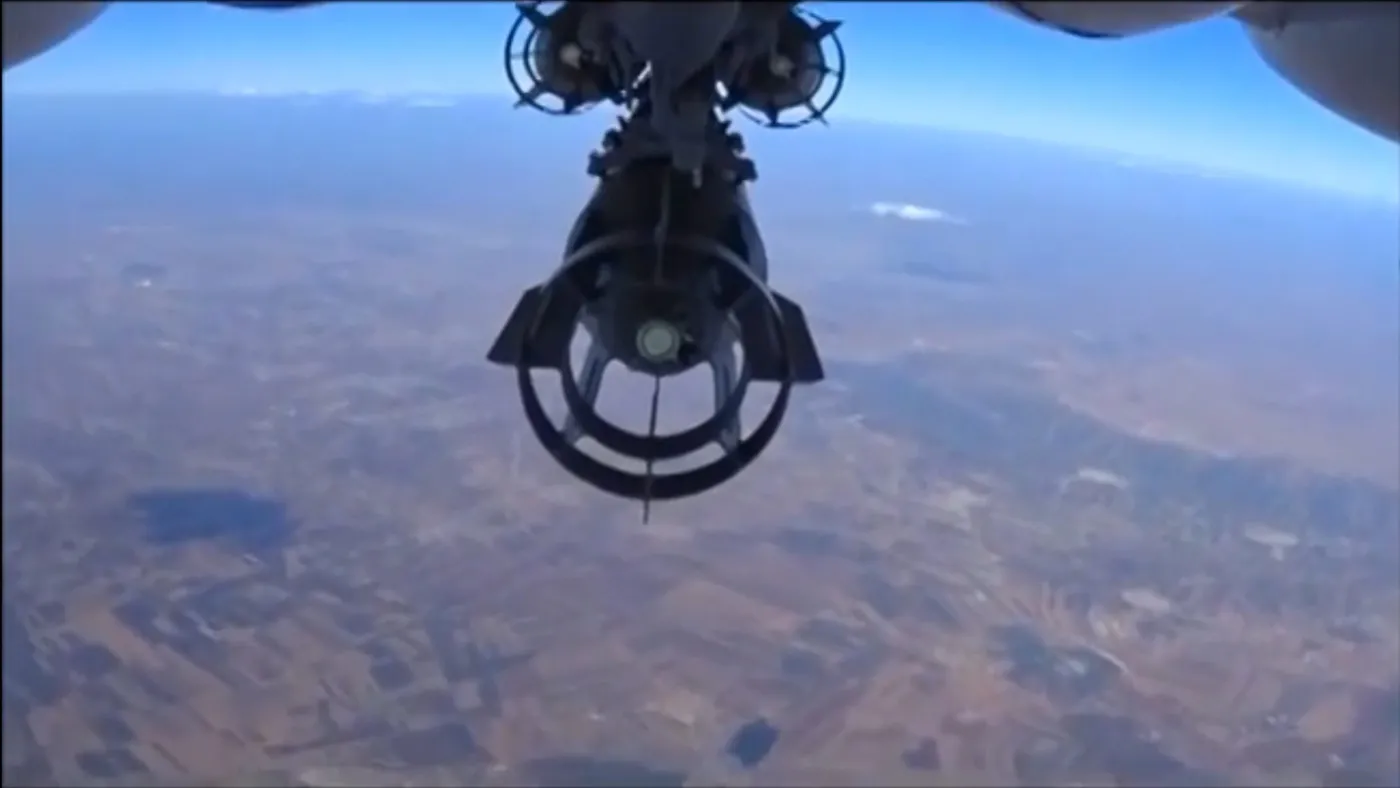 Rosyjski nalot na Syrię