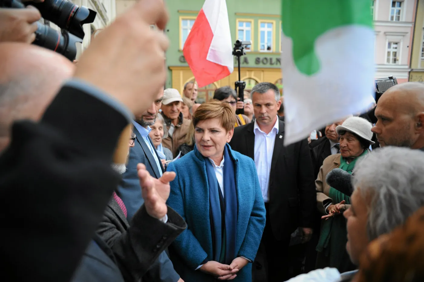 Beata Szydło we Wrocławiu