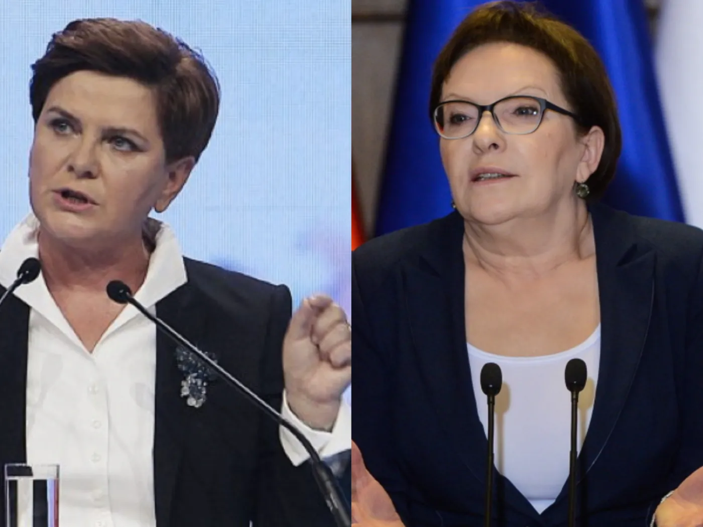 Ewa Kopacz i Beata Szydło