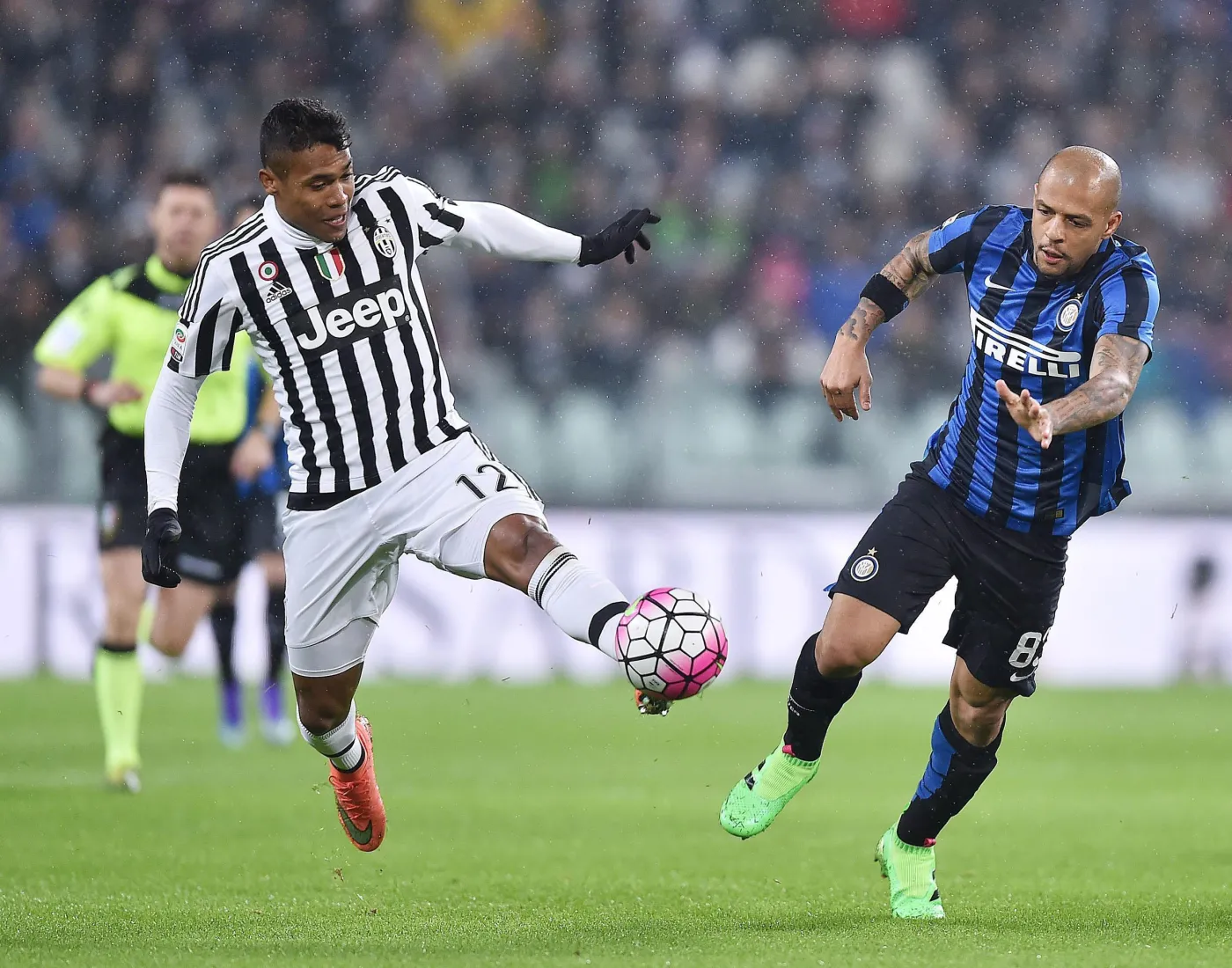 Alex Sandro i Felipe Melo