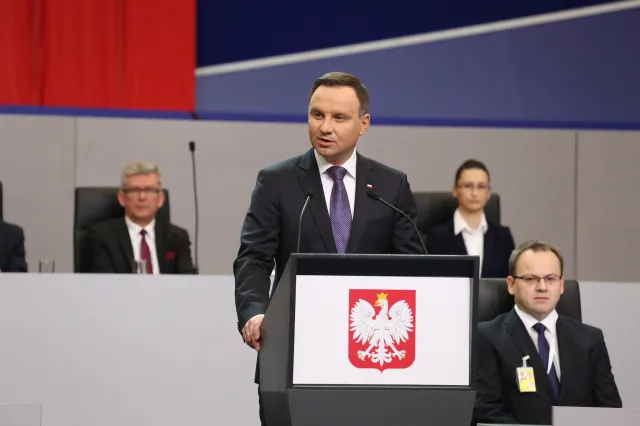 Prezydent Duda na posiedzeniu Zgromadzenia Narodowego: Przyjęcie chrztu określiło naszą polską tożsamość